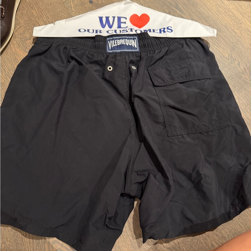 Vilebrequin Classic Black Swim Trunks